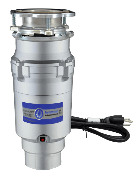 Perfect Grind® Waste Disposer - Continuous Feed 3-Bolt Mount 1/2 HP